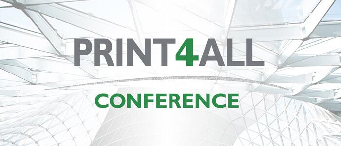 Print4All Conference: ultime notizie