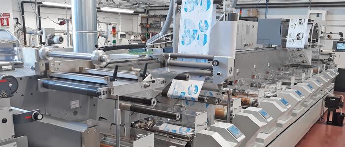 Alfa srl installa la nuova linea di produzione per etichette BOBST M5X