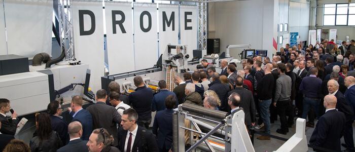 “OMET Hybrid Experience”, open house fra digitale e flexo per inaugurare il nuovo OMET DROME