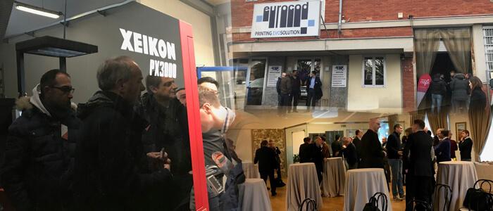 Digitale à la Xeikon: café aperitivo in casa Eurocod