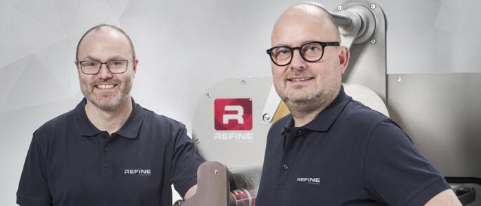 The new REFINE leadership team: CTO & Founder, Bjarke Nielsen, and new Managing Director, Henrik Haagensen