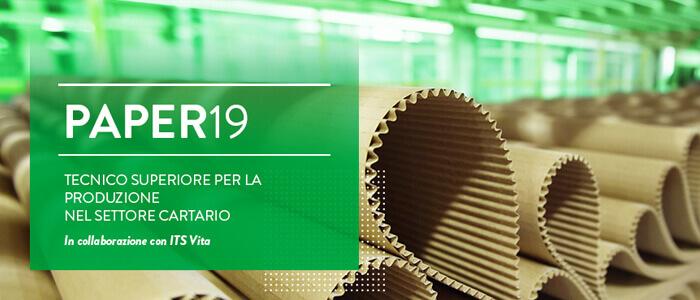 Presentato “PAPER 19”, primo corso superiore di alta formazione per il comparto della carta