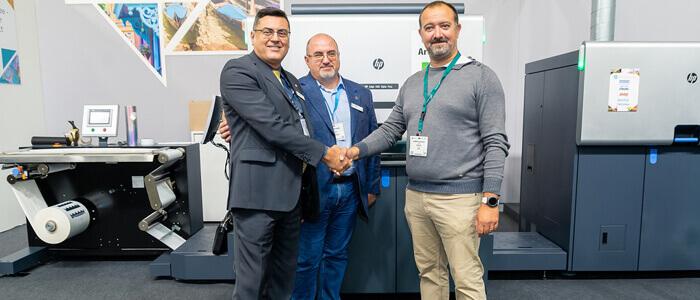 Aro Spa acquista un sistema HP Indigo 6900 durante Labelexpo 2019