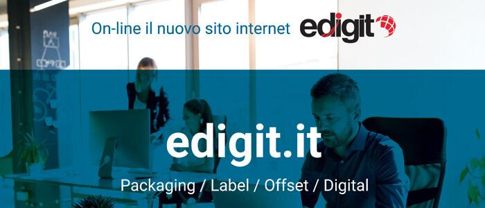 Edigit ha annunciato il lancio del nuovo sito