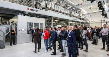 Bobst Italia unveils new coating line and dedicated technology center and lab