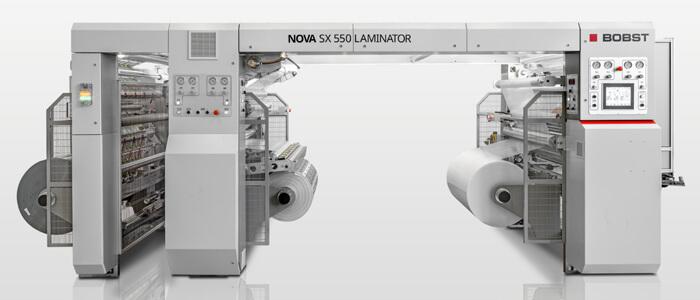BOBST launches the NOVA SX 550 LAMINATOR