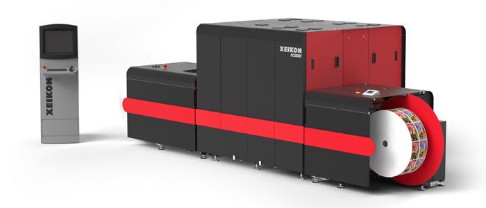 Xeikon presenta una macchina da stampa per etichette a sette colori