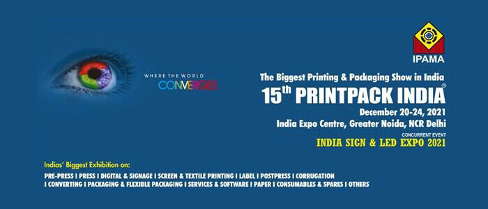 Printpack India to be held from 20-24 December 2021