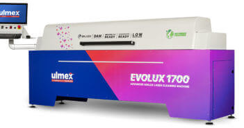 Ulmex inaugura un concept innovativo per la pulizia laser degli anilox