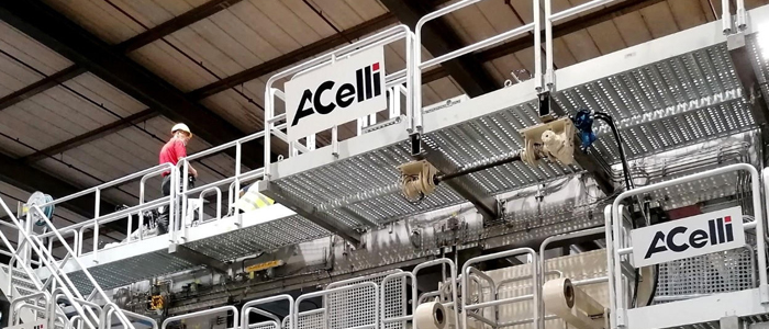 A.Celli ricostruisce e avvia la PM3 di Smurfit Kappa Roermond Papier