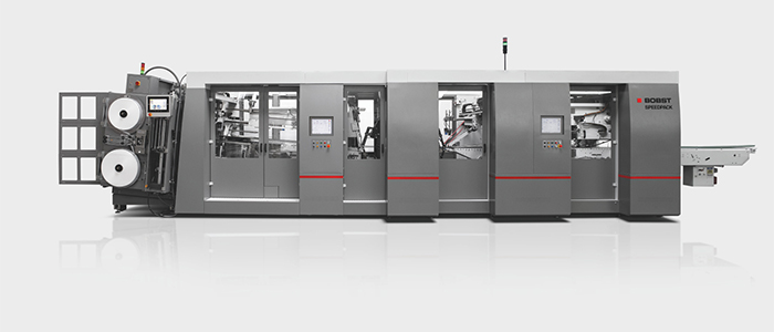 Boost folding-gluing efficiency with the new SPEEDPACK automatic packer from BOBST