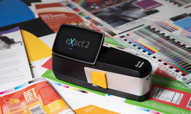 X-Rite annuncia eXact 2, il primo spettrofotometro con target video per i settori Stampa, Inchiostri e Packaging