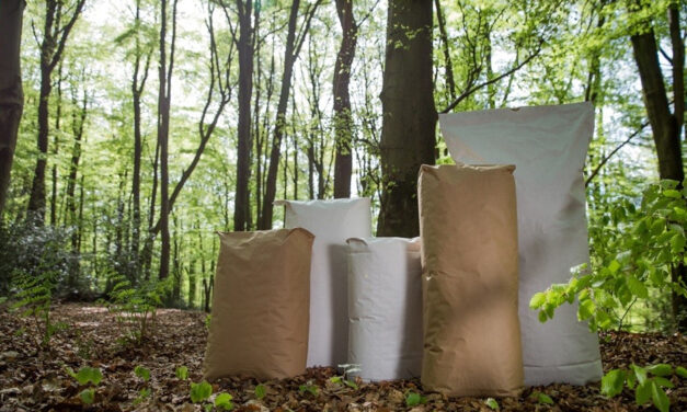 Continuous improvement of environmental footprint of paper sacks