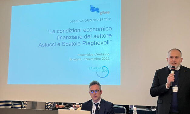 Gifasp: le condizioni economico finanziarie del settore Astucci e Scatole Pieghevoli