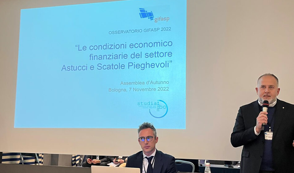 Gifasp: le condizioni economico finanziarie del settore Astucci e Scatole Pieghevoli