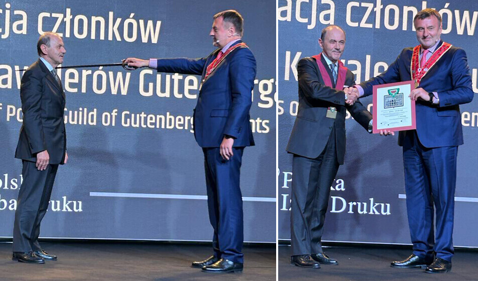 Sante Conselvan nominato Cavaliere di Gutenberg