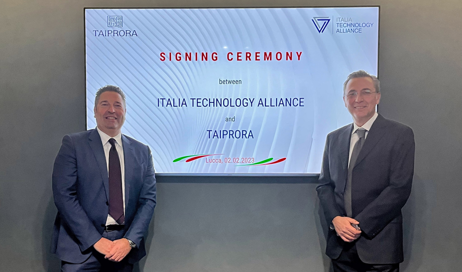 Taiprora becomes part of Italia Technology Alliance (A.Celli Group)