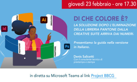 Riproduzione del colore: il 23 febbraio guida in streaming