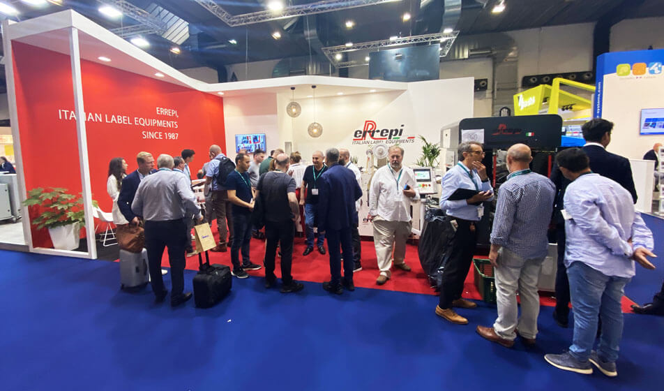 Grande riscontro di Errepi a Labelexpo Europe 2023