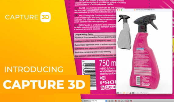 PACKZ 9.5 segna anche l'introduzione di CAPTURE 3D