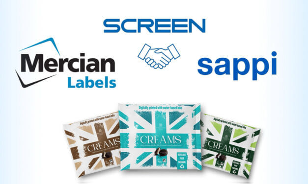 Whitakers first to trial innovative Sustainable Paper Packaging from SCREEN, SAPPI and Mercian Labels’ collaboration