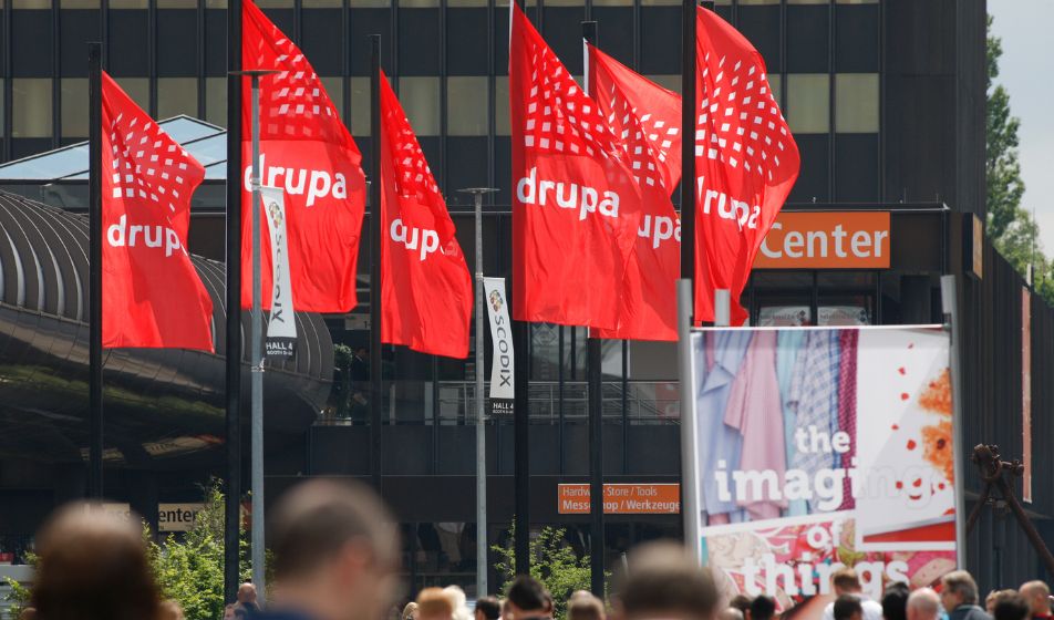 Drupa 2024: lo spazio espositivo prende forma