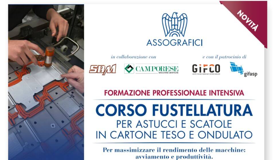Corso fustellatura: un’occasione di formazione professionale da Assografici