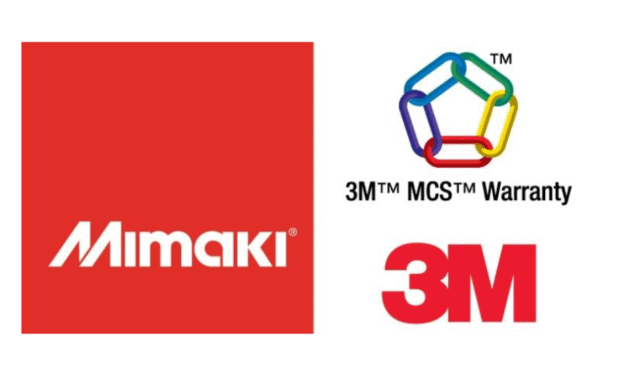 La stampante di punta e l’inchiostro Eco-Solvent di Mimaki sono stati approvati per il programma di garanzia 3M™