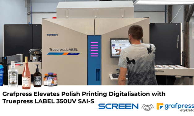 Grafpress accelera la digitalizzazione della stampa in Polonia con la Truepress LABEL 350UV SAI-S