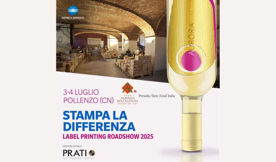 Prati e Konica Minolta ancora insieme per il Label Printing Roadshow