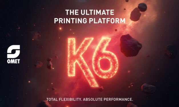 Omet KFlex K6 in anteprima esclusiva a Labelexpo Europe