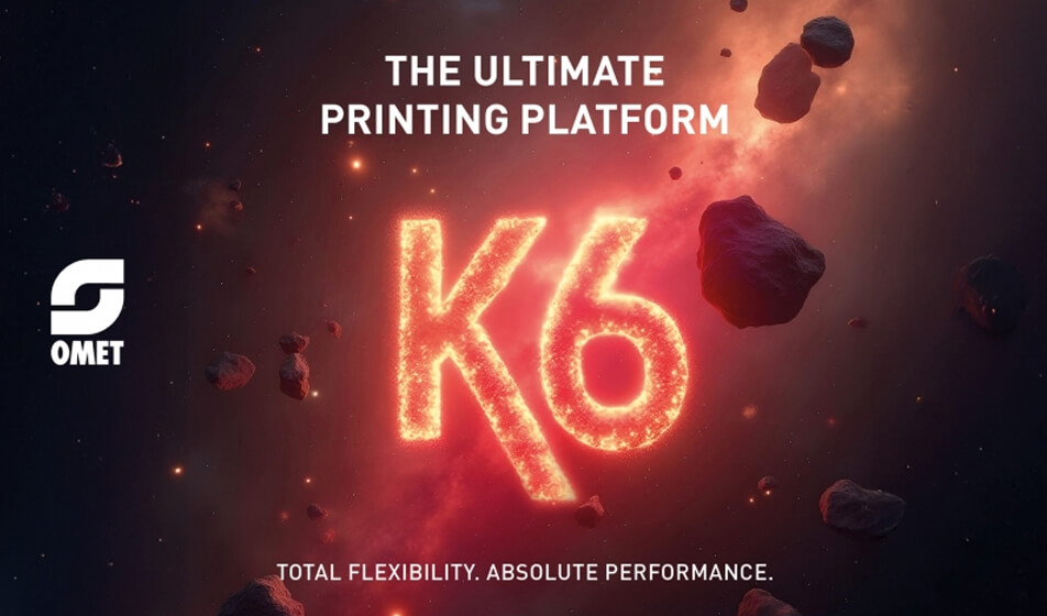 Omet KFlex K6 in anteprima esclusiva a Labelexpo Europe