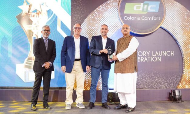 Inkmaker awarded at official opening of DIC’s new ink manufacturing facility