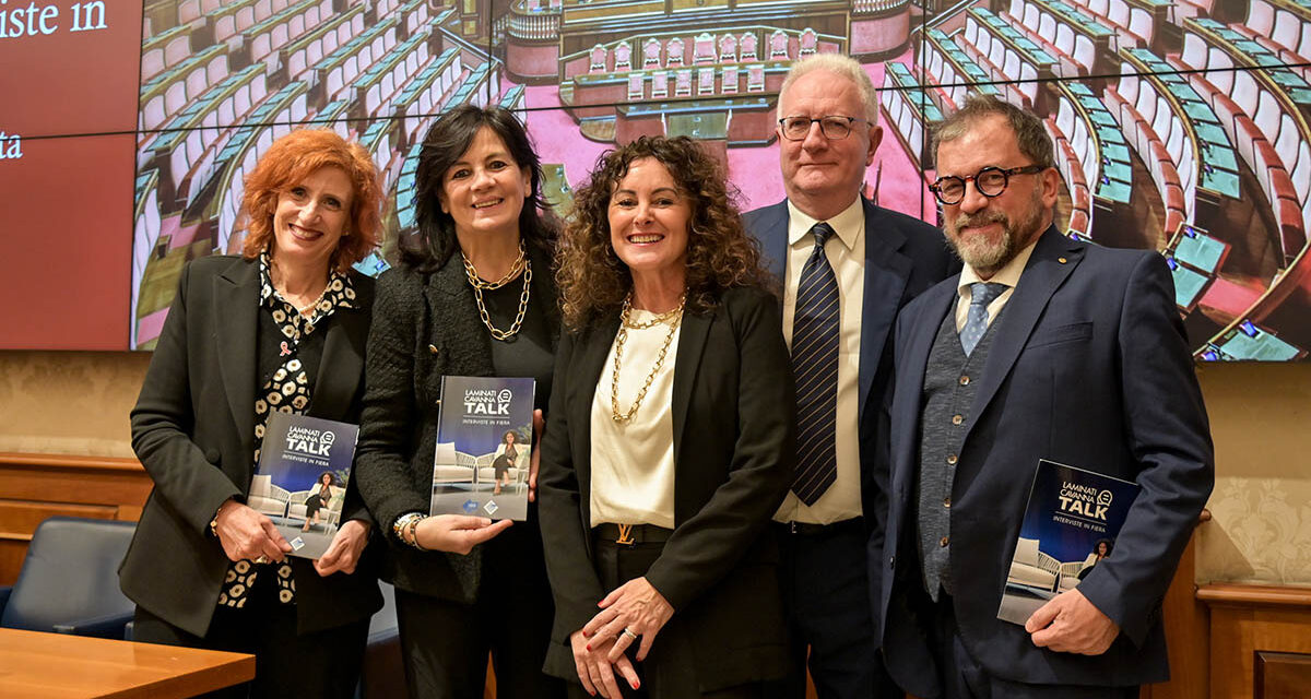 Laminati Cavanna Talk: il libro presentanto al senato