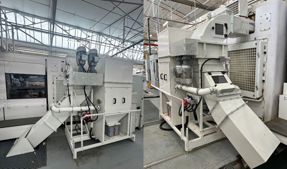 New innovative and compact fast shredder for New Aerodinamica