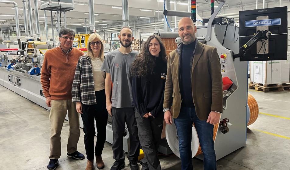 CARTES completa presso Albagrafica l’installazione della terza macchina per etichette di alto pregio
