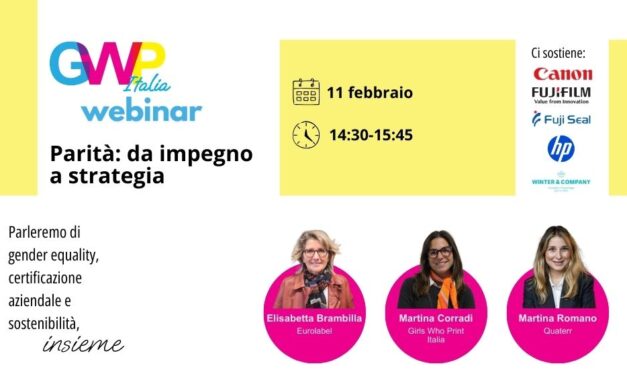 GWP Italia Webinar: “Parità: da impegno a strategia”