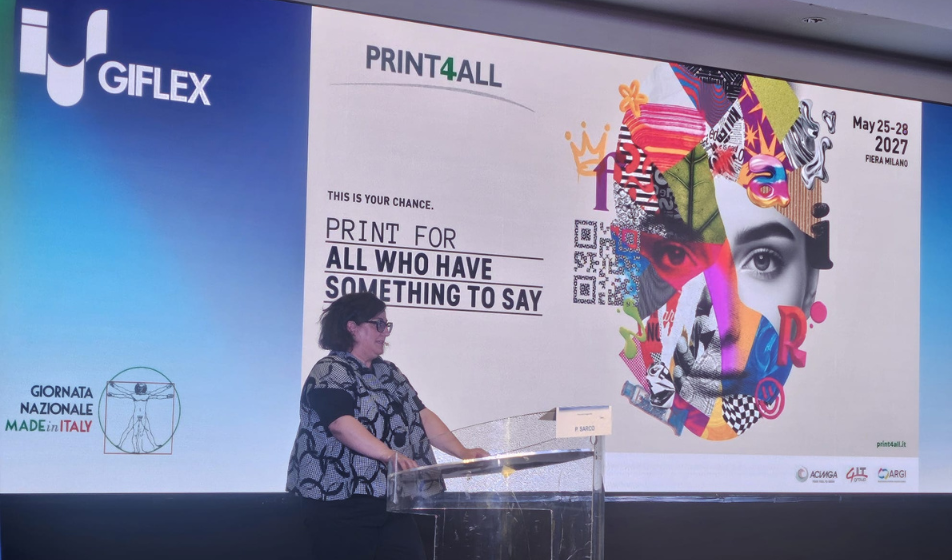 Il futuro della stampa di packaging flessibile passa da Print4All 2027