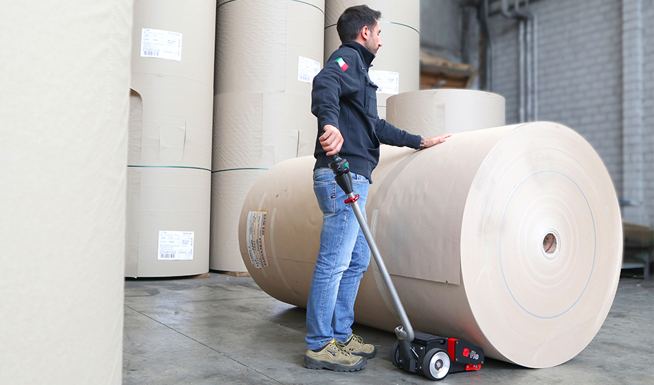 ReDrive: safety and control in roll handling for the corrugated industry