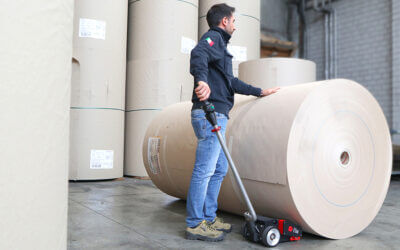 ReDrive: sicurezza e controllo nella movimentazione delle bobine per il cartone ondulato