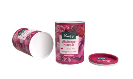 Kneipp®’s launches limited edition bath crystals in Sonoco’s GreenCan® paper with Sonoco