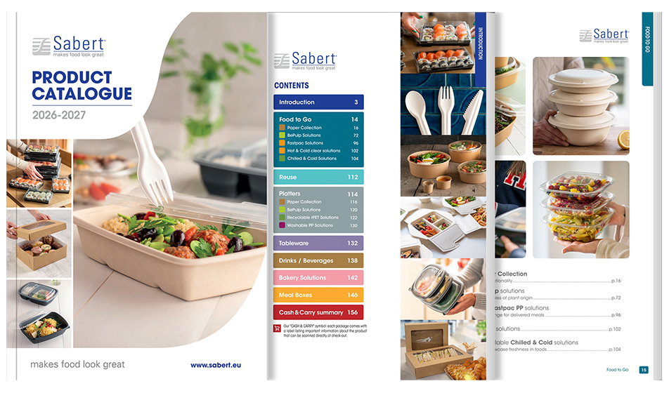 Sabert rafforza l’offerta europea nel food packaging